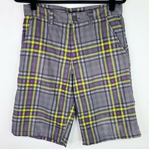 Nike 6.0 Plaid Shorts Size 20 Boys Youth Kids